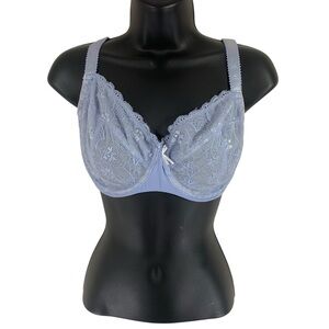 Voglio Adrianna  Lace Underwire Bra - Soft Blue size 42D